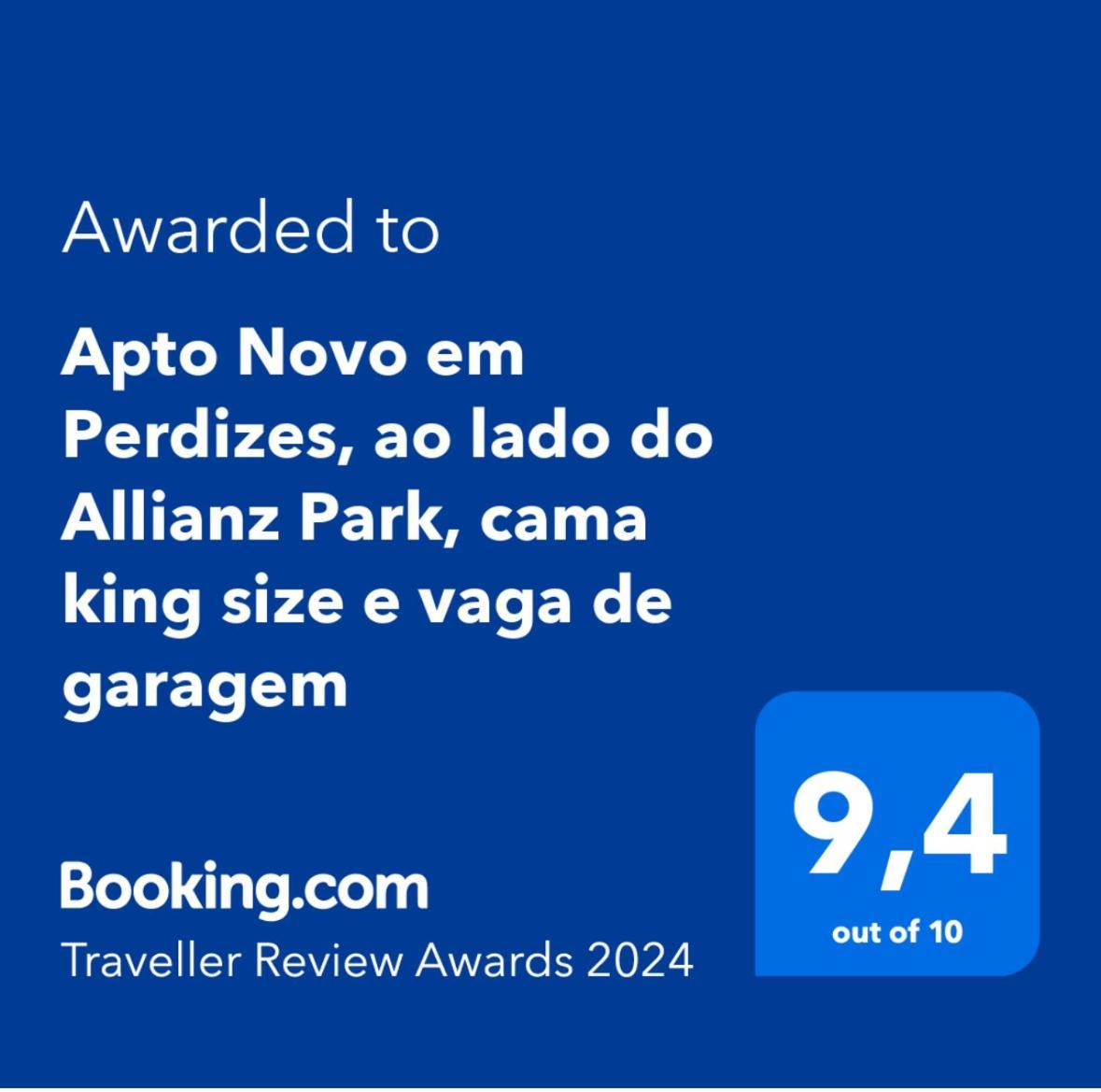 Apto Novo E Confortavel Em Perdizes, Ao Lado Do Allianz Park, Cama King Size São Paulo Extérieur photo